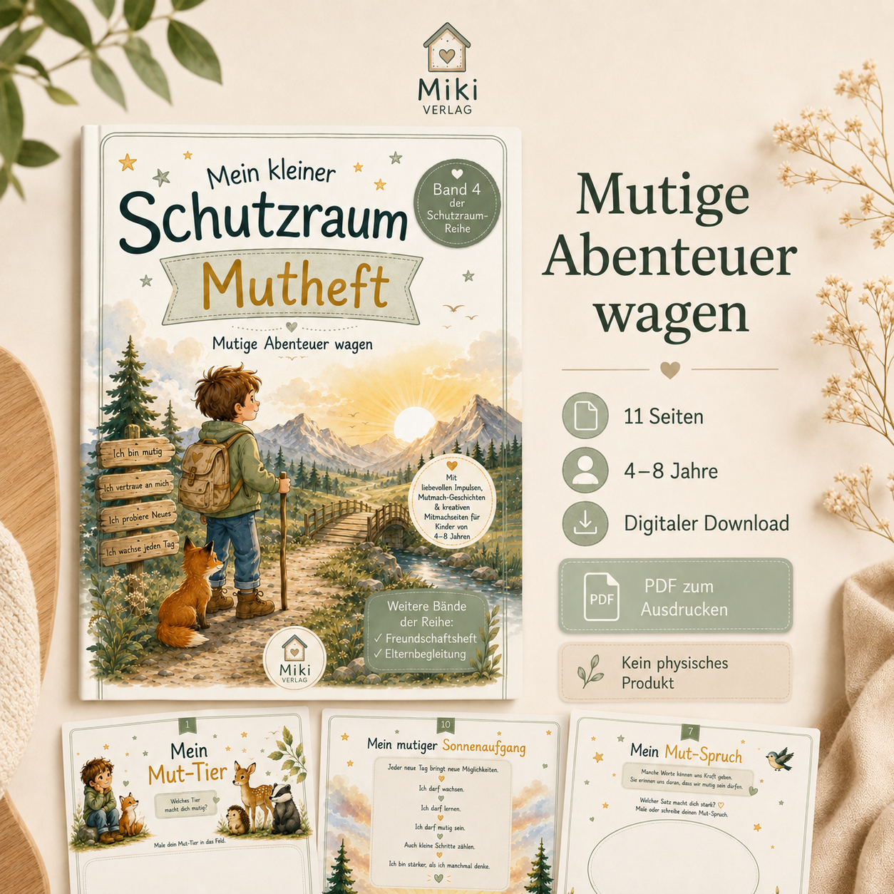 Mein kleiner Schutzraum – Mutheft