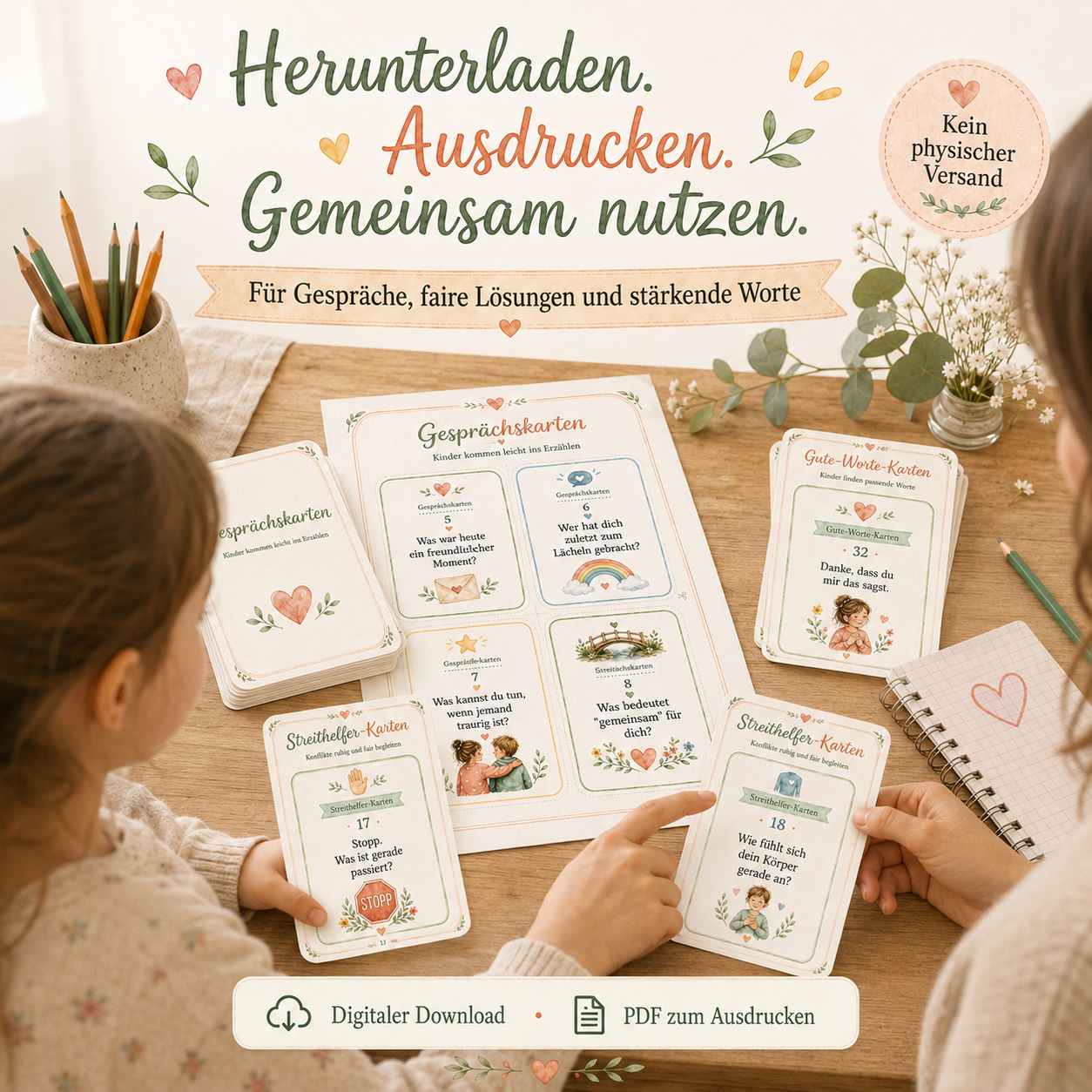 Mein Freundschaftskartenset – Bild 4