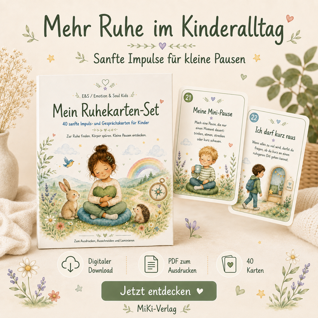 Mein Ruhekarten-Set