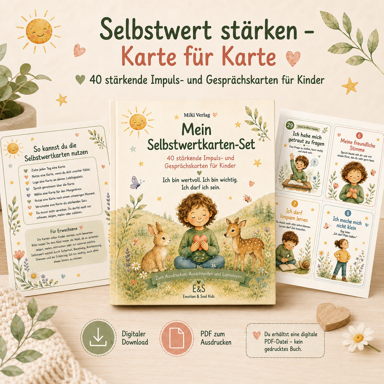 Mein Selbstwertkarten-Set