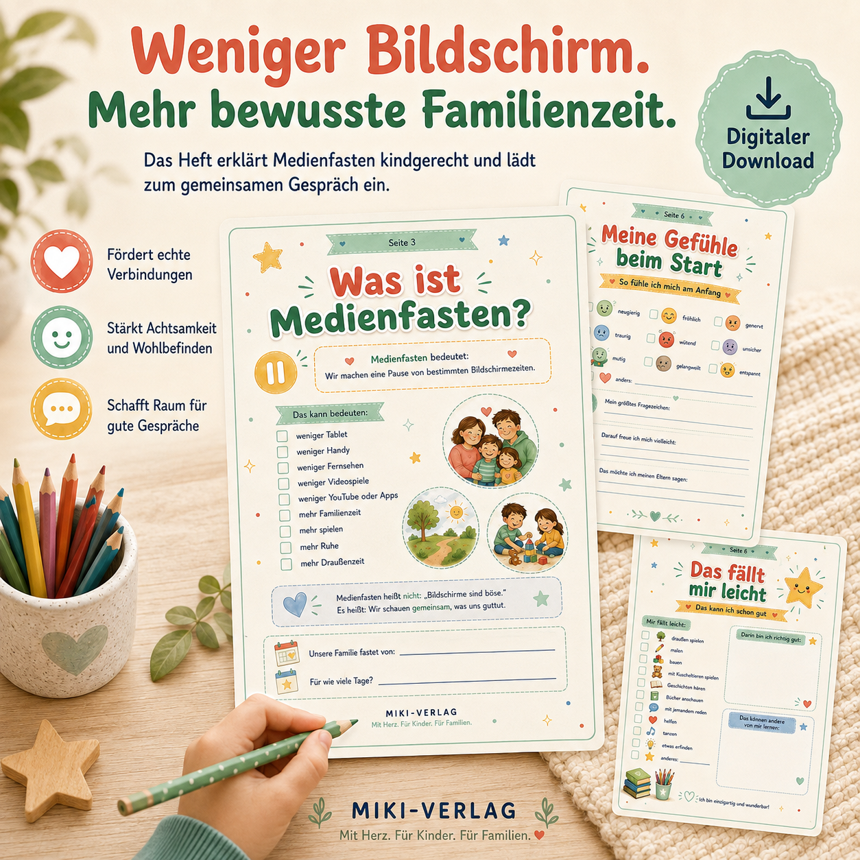 Mein Medienfasten-Mitmachheft für Kinder – Bild 3