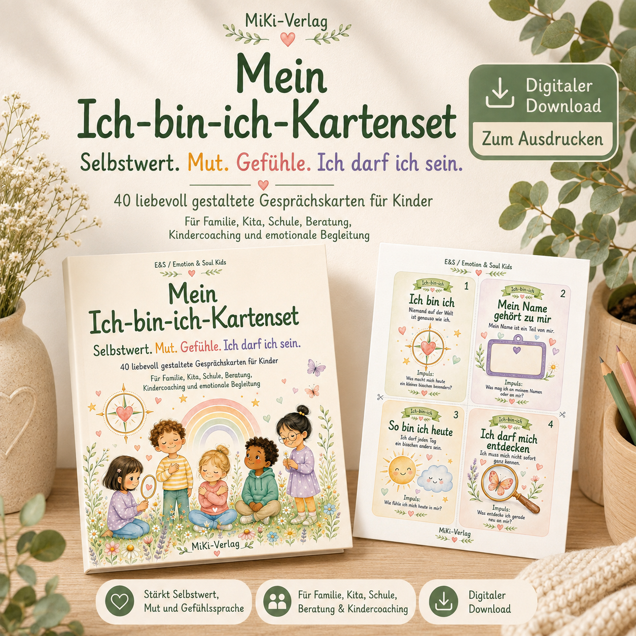 Mein Ich-bin-ich-Kartenset