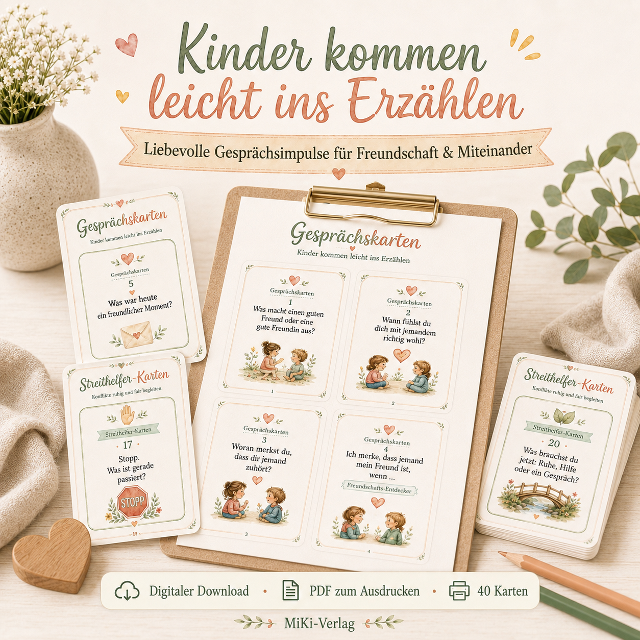 Mein Freundschaftskartenset – Bild 3