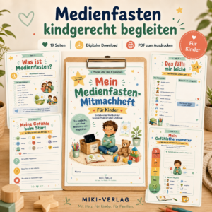 Mein Medienfasten-Mitmachheft für Kinder
