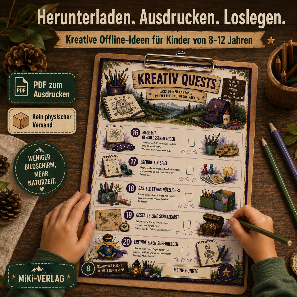 Offline Quest – 30 Abenteuer ohne Bildschirm – Bild 4