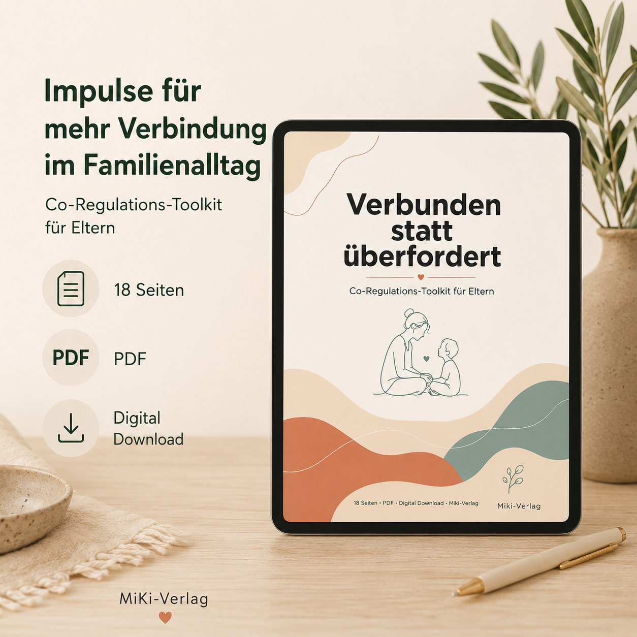 Verbunden statt überfordert – Co-Regulation für Eltern