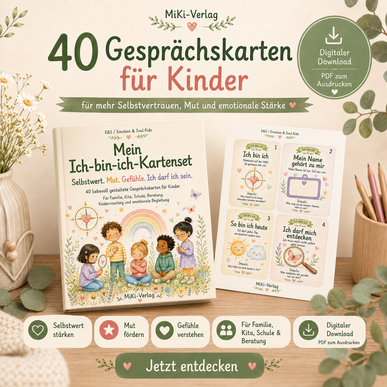 Mein Ich-bin-ich-Kartenset – Bild 3
