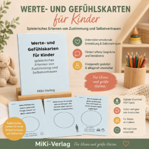 Werte- und Gefühlskarten für Kinder