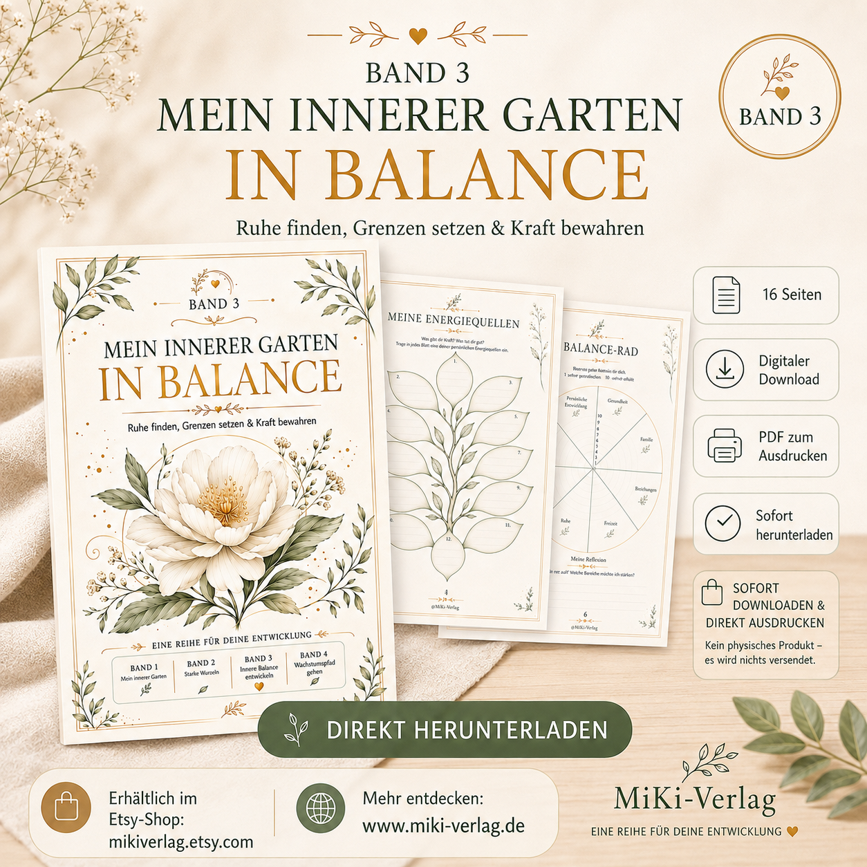 Mein innerer Garten – In Balance