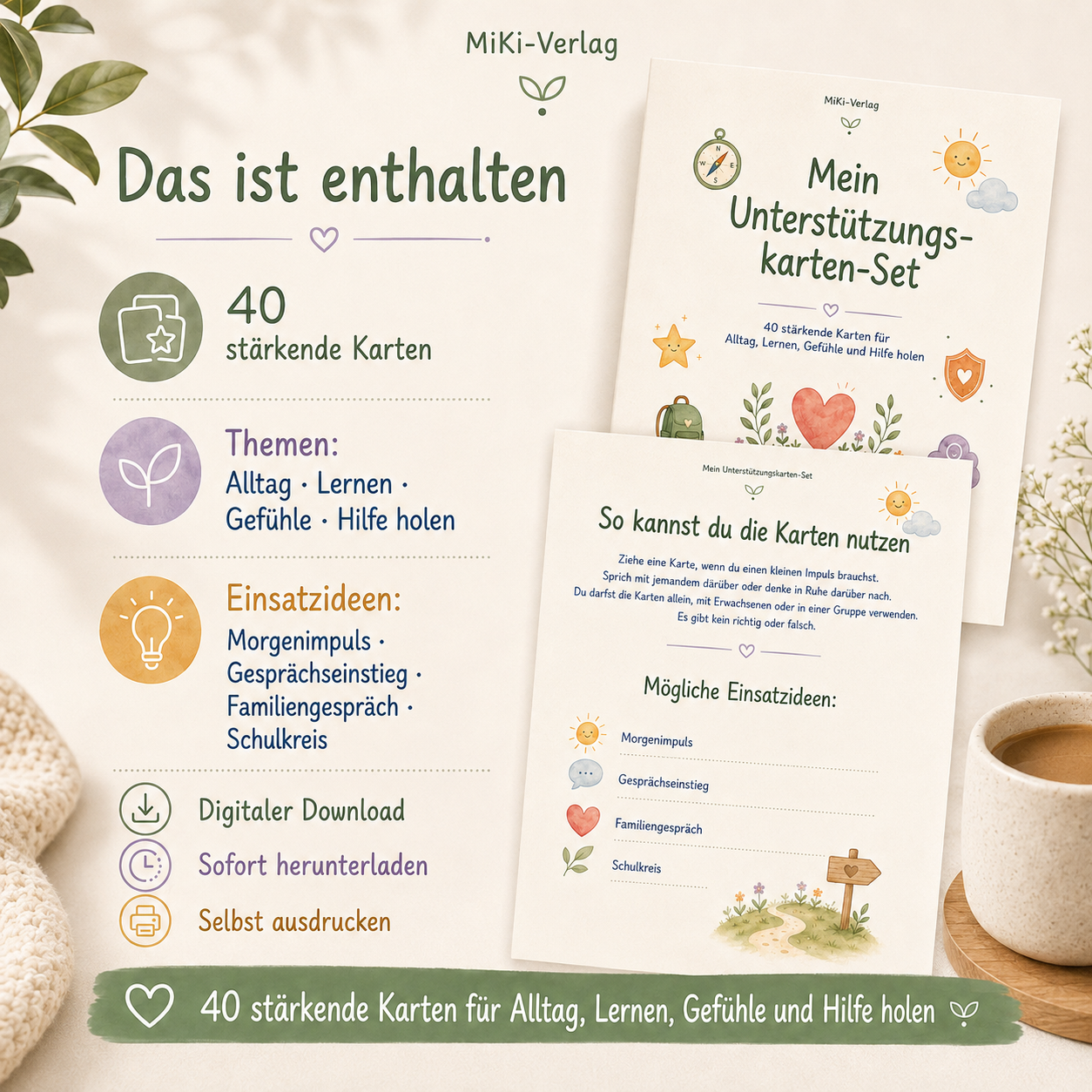 Mein Unterstützungskarten-Set – Bild 3