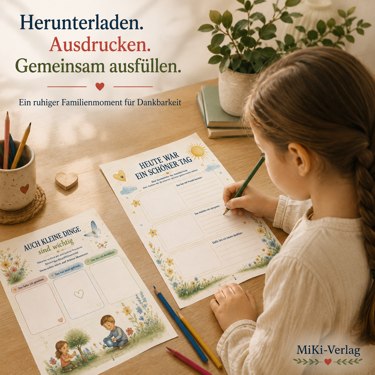 Mein kleines Dankbarkeitsheft für Kinder – Bild 4