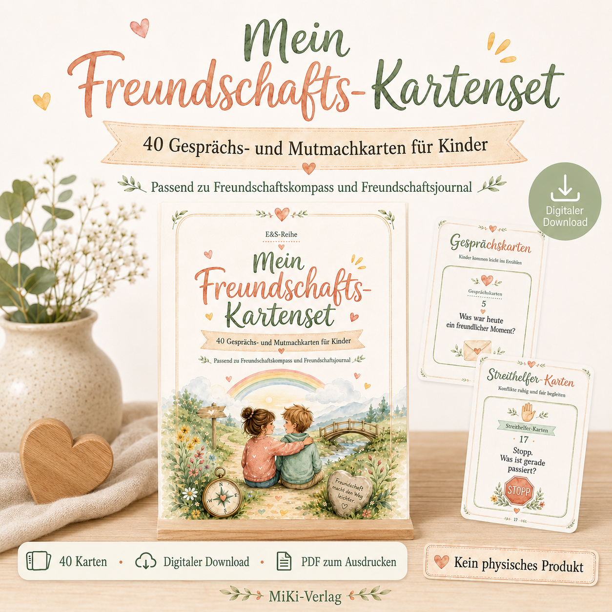 Mein Freundschaftskartenset
