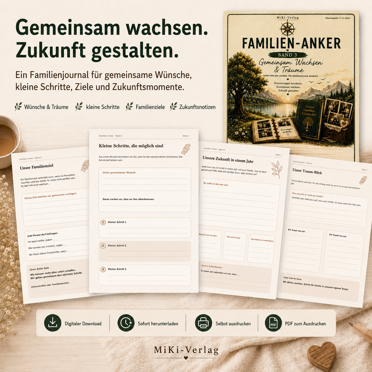 Familien-Anker Band 3 – Gemeinsam Wachsen & Träume – Bild 3