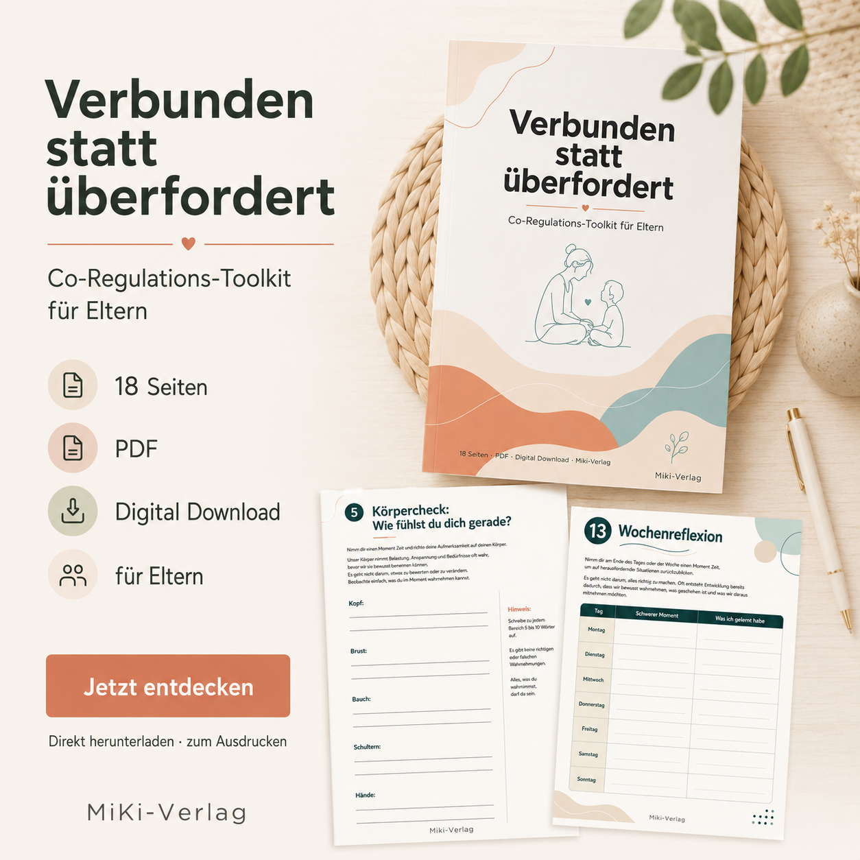 Verbunden statt überfordert – Co-Regulation für Eltern – Bild 5