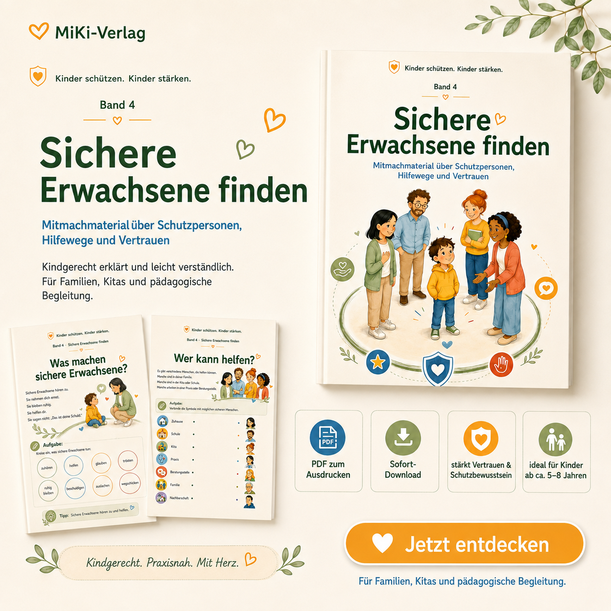 Sichere Erwachsene finden – Kinder schützen Band 4