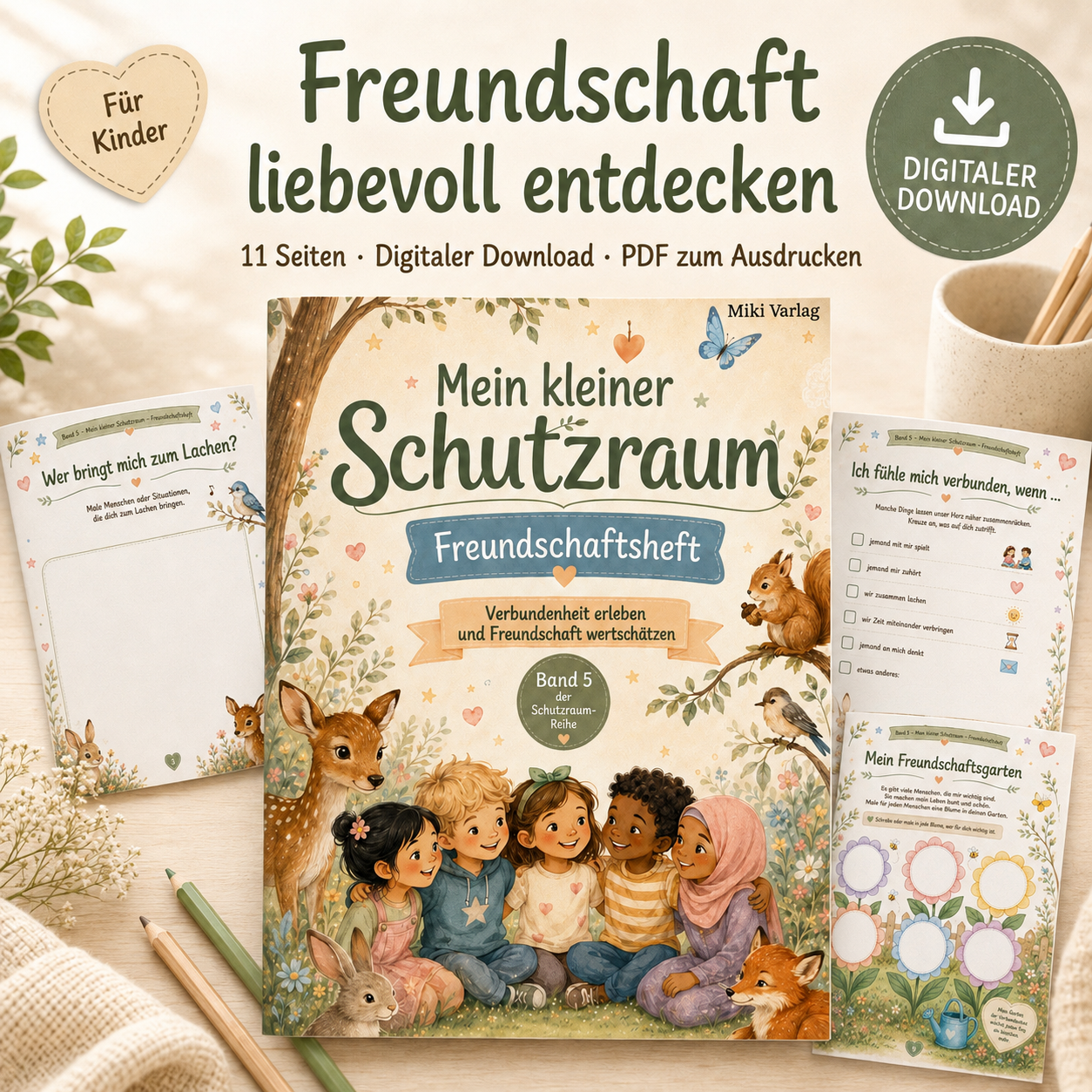 Mein kleiner Schutzraum – Freundschaftsheft