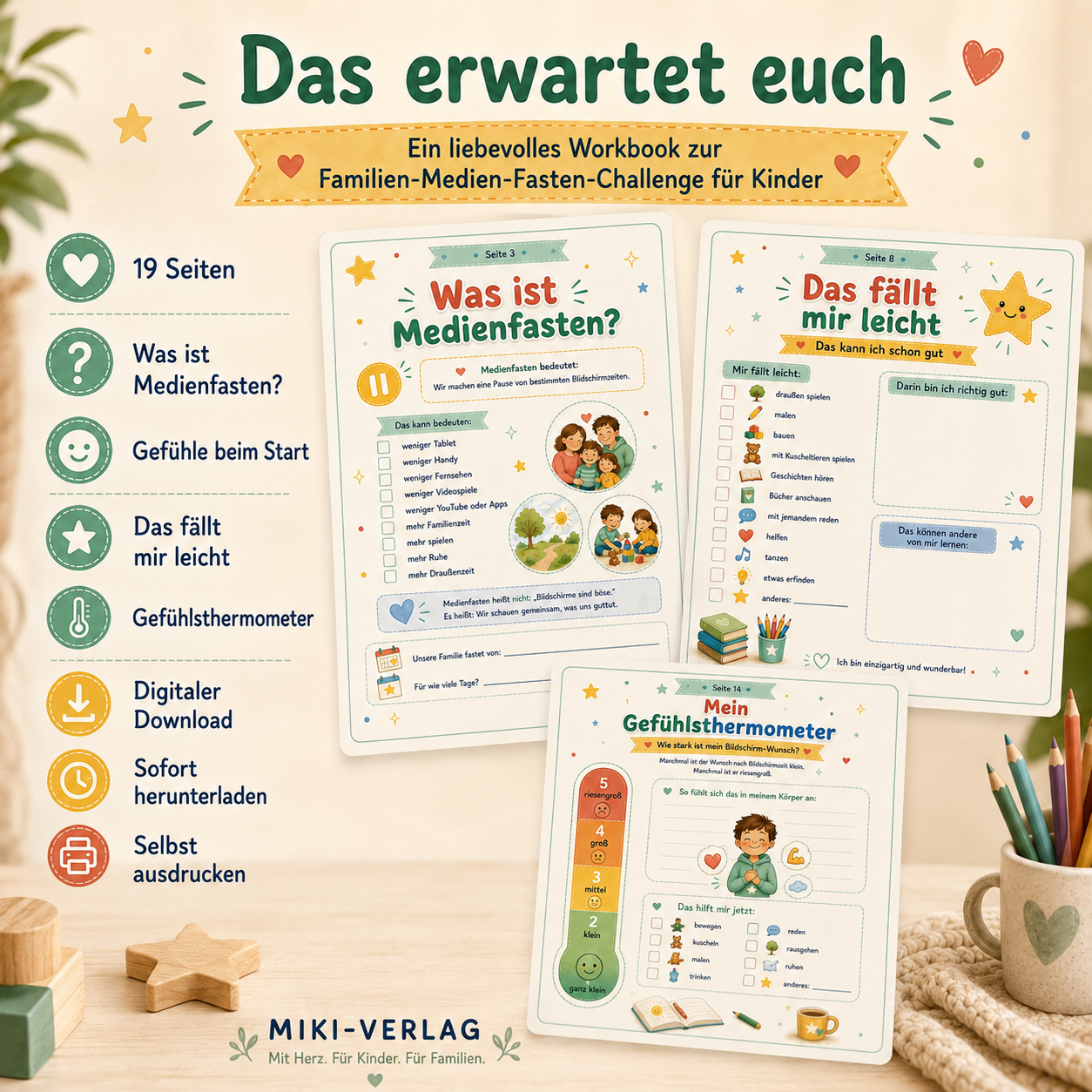 Mein Medienfasten-Mitmachheft für Kinder – Bild 2