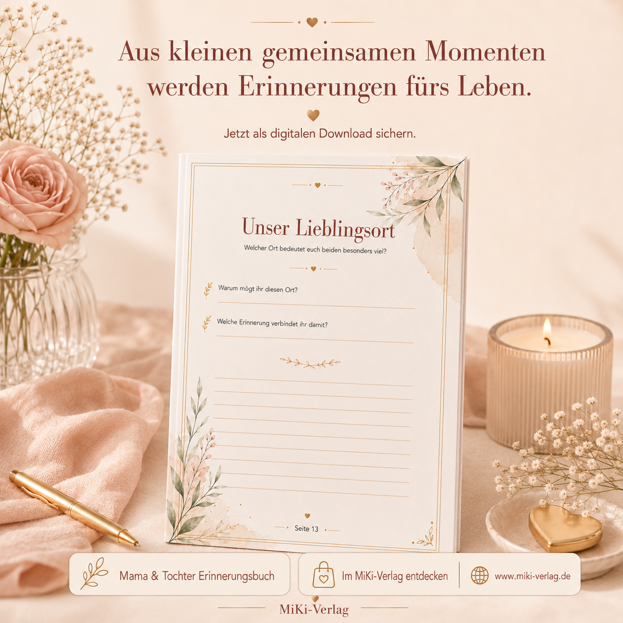 Mama & Tochter Erinnerungsbuch – Bild 3