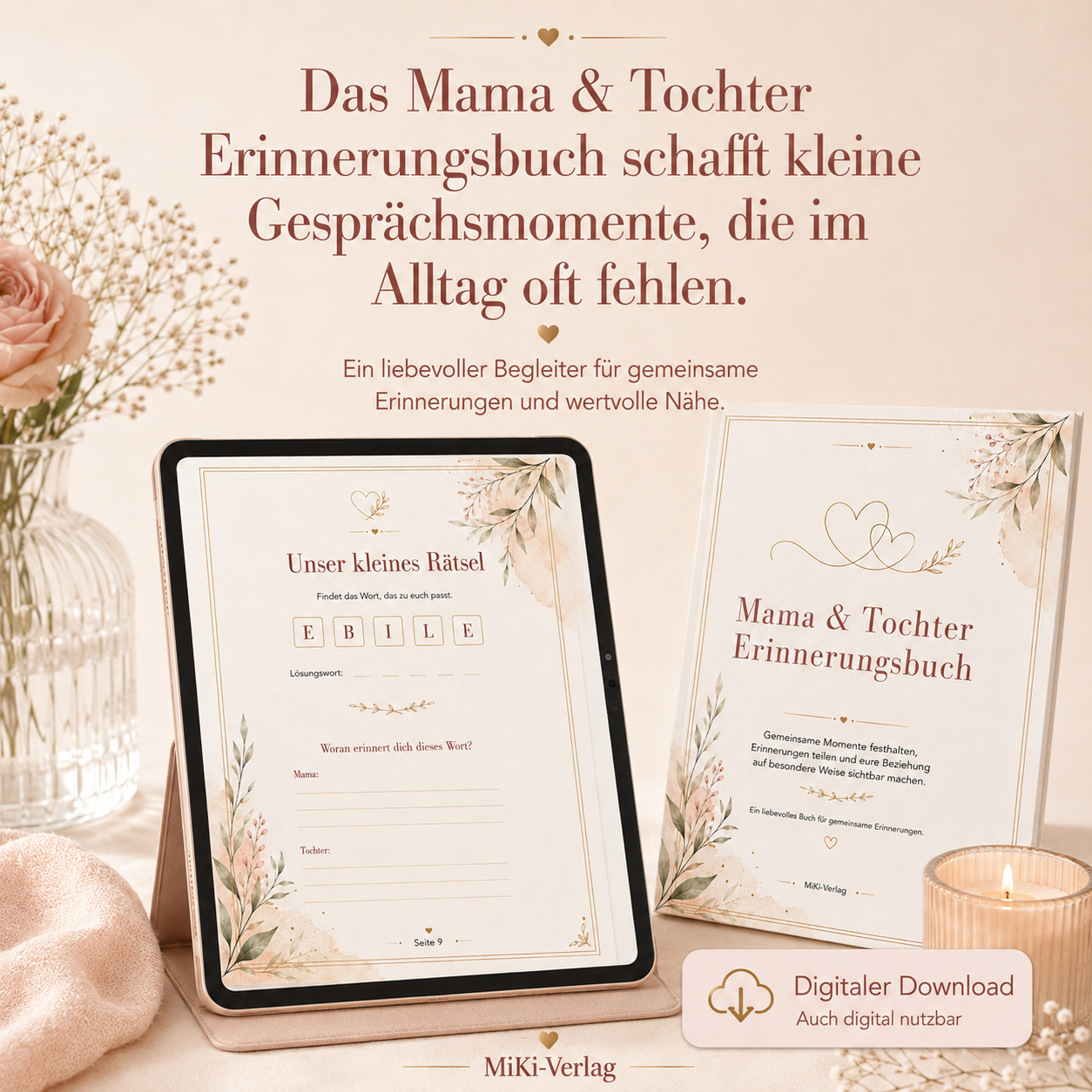 Mama & Tochter Erinnerungsbuch