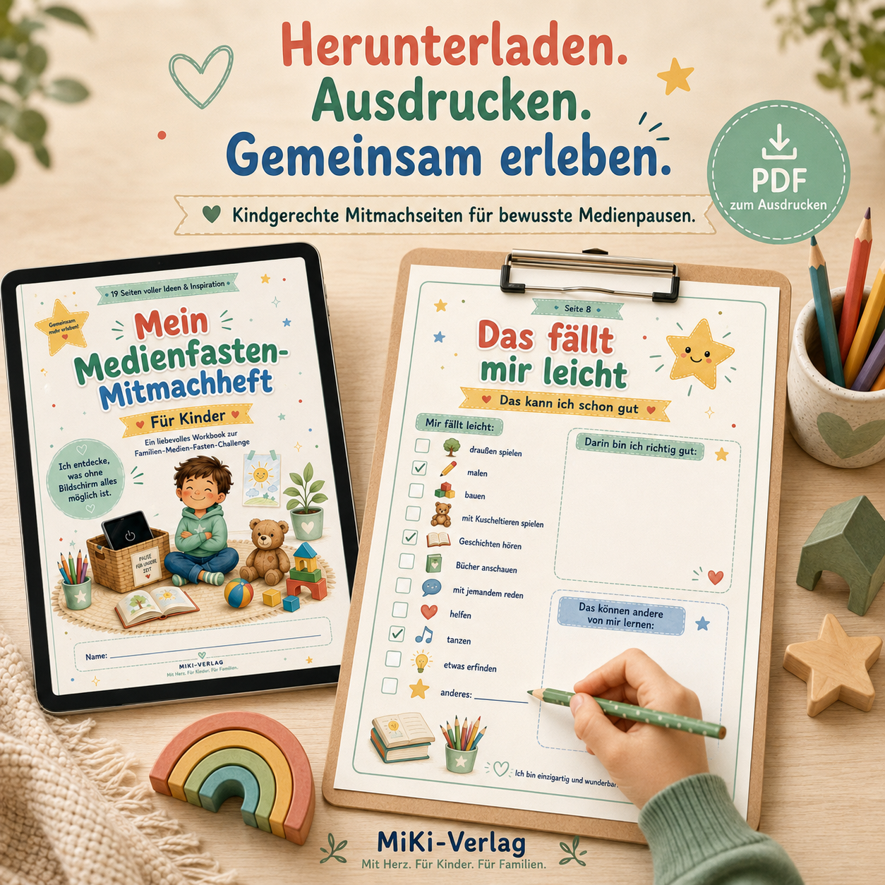Mein Medienfasten-Mitmachheft für Kinder – Bild 4