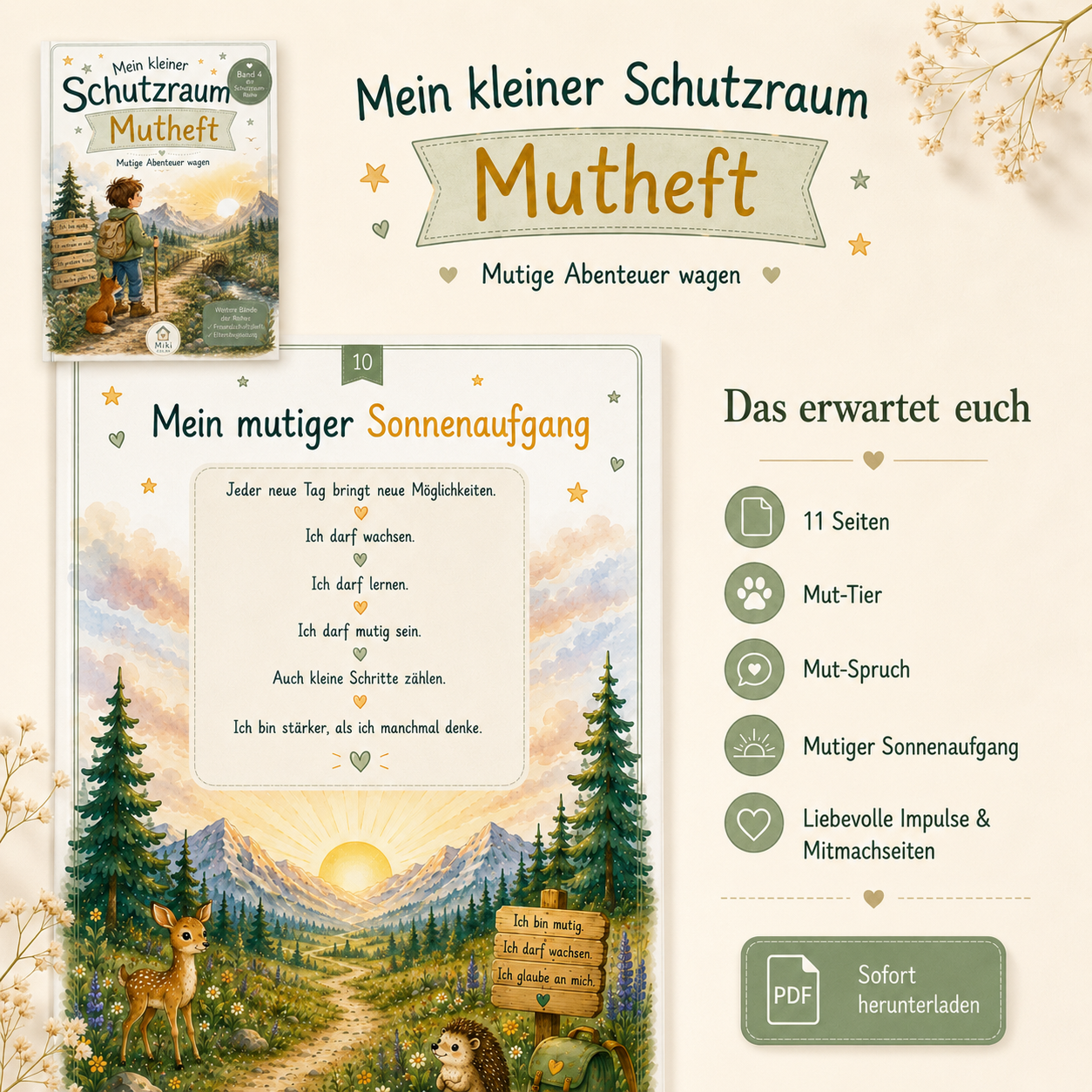 Mein kleiner Schutzraum – Mutheft – Bild 3