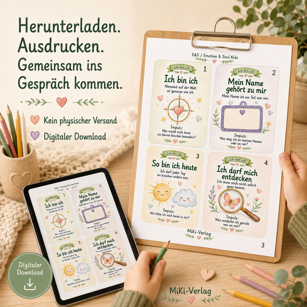 Mein Ich-bin-ich-Kartenset – Bild 4