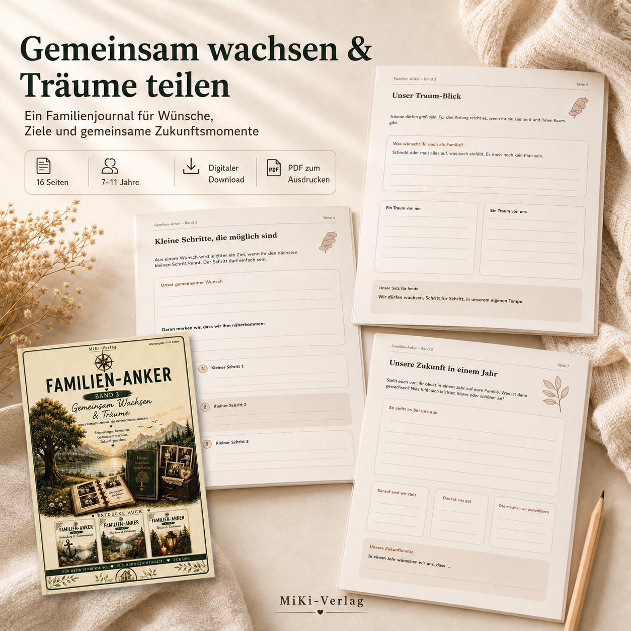 Familien-Anker Band 3 – Gemeinsam Wachsen & Träume – Bild 2