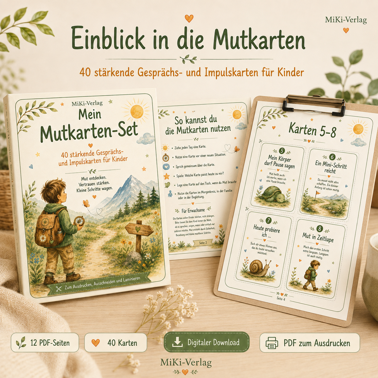Mein Mutkarten-Set – Bild 2